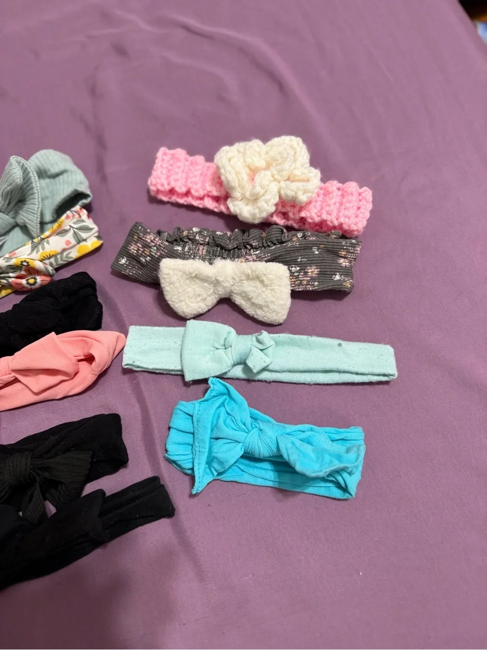 Assorted Baby Headbands Set – Mixed Colors